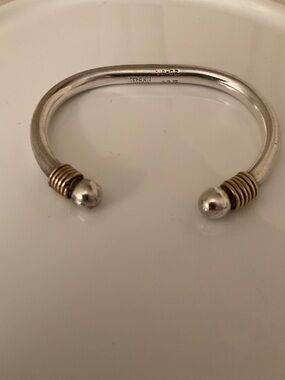 Sterling Silver Open Cuff Bracelet